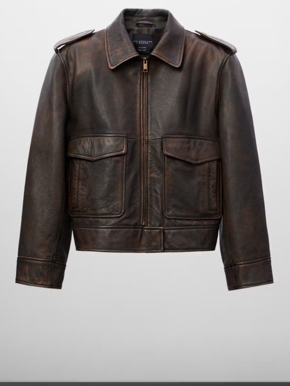 Mango Leather jacket sold out